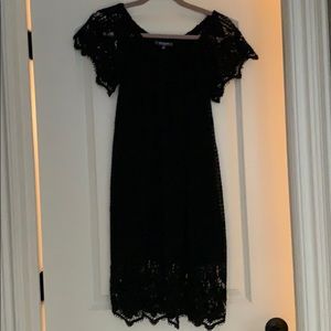 Summer black dress it cover up